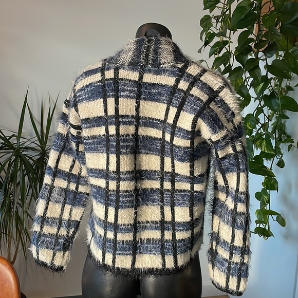 Anthropologie “La Fée Verte” Eyelash Cardigan Sweater - XS - Picture 3 of 7